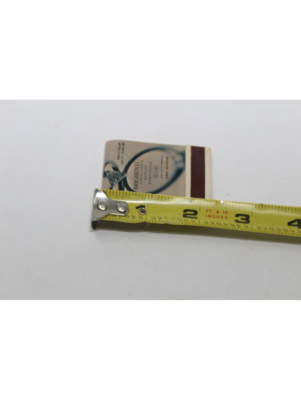 Vintage Matchbook Brighenti Gioielleria Export Oreficera Modena Italy Jewelry